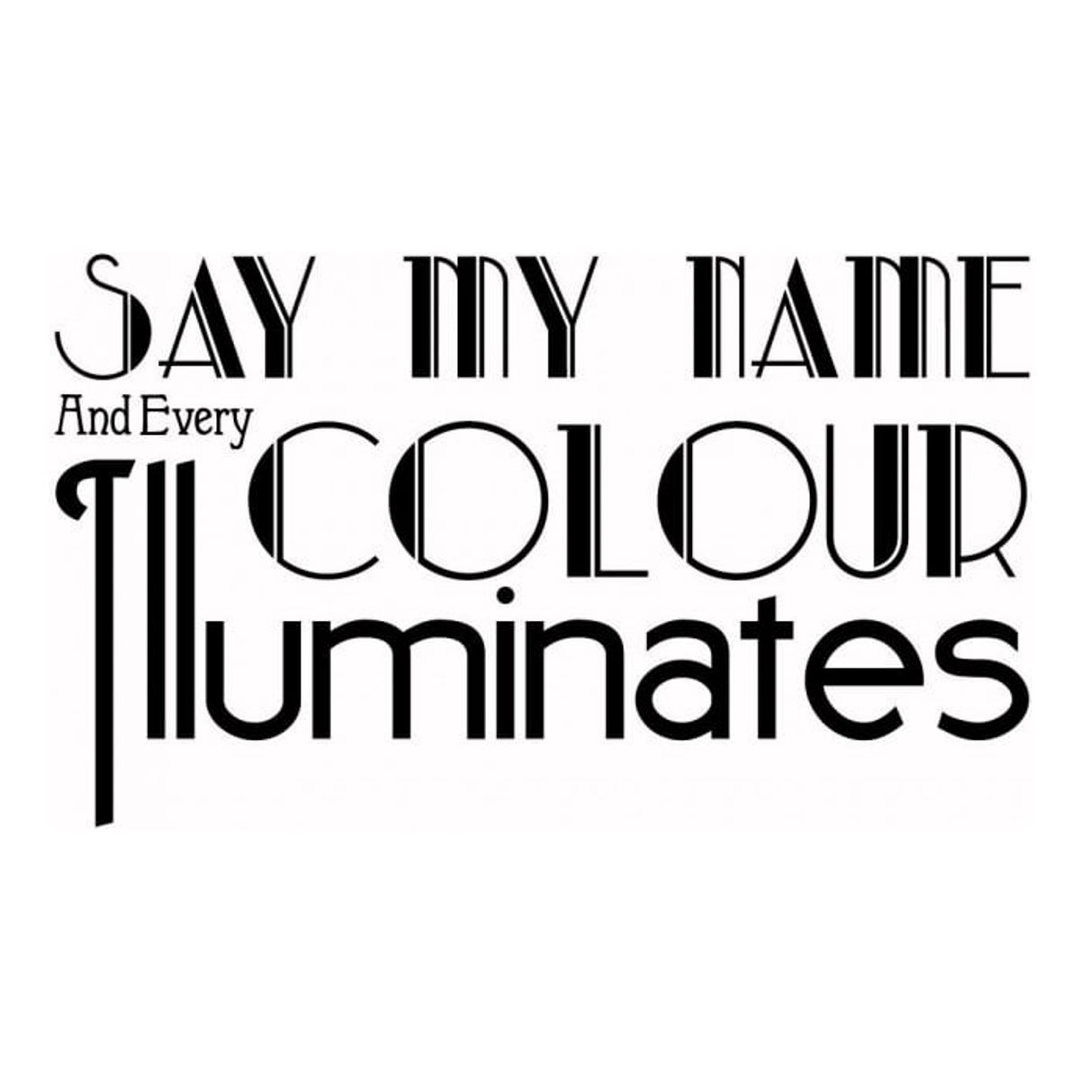 GENERICO - Decomural Say My Name Florence And The Machine WS-44044