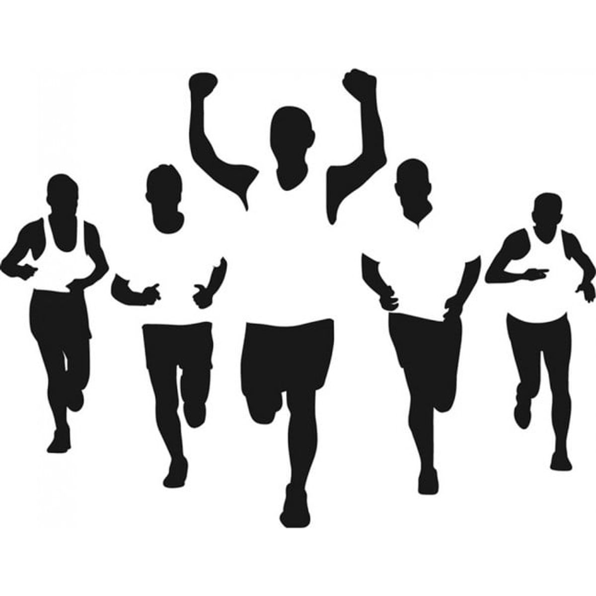 GENERICO - Decomural Marathon Runners Athletics Sports WS-18666