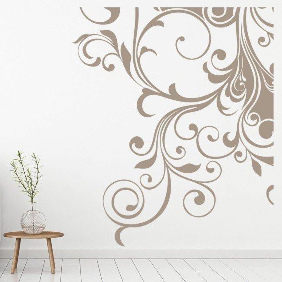 GENERICO - Decomural Curls And Swirls Corner WS-18680