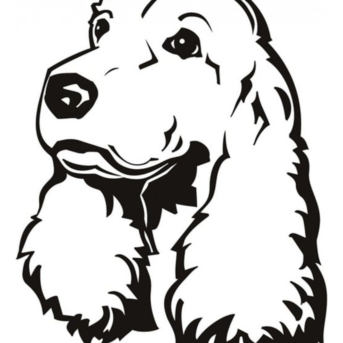 GENERICO - Decomural Cocker Spaniel Pets Dogs WS-18700