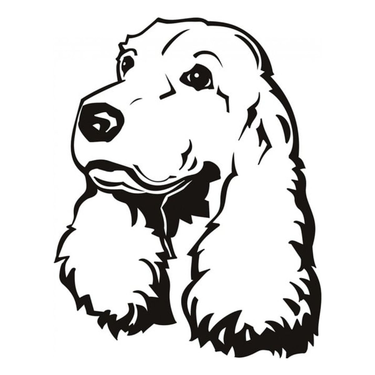 GENERICO - Decomural Cocker Spaniel Pets Dogs WS-18700