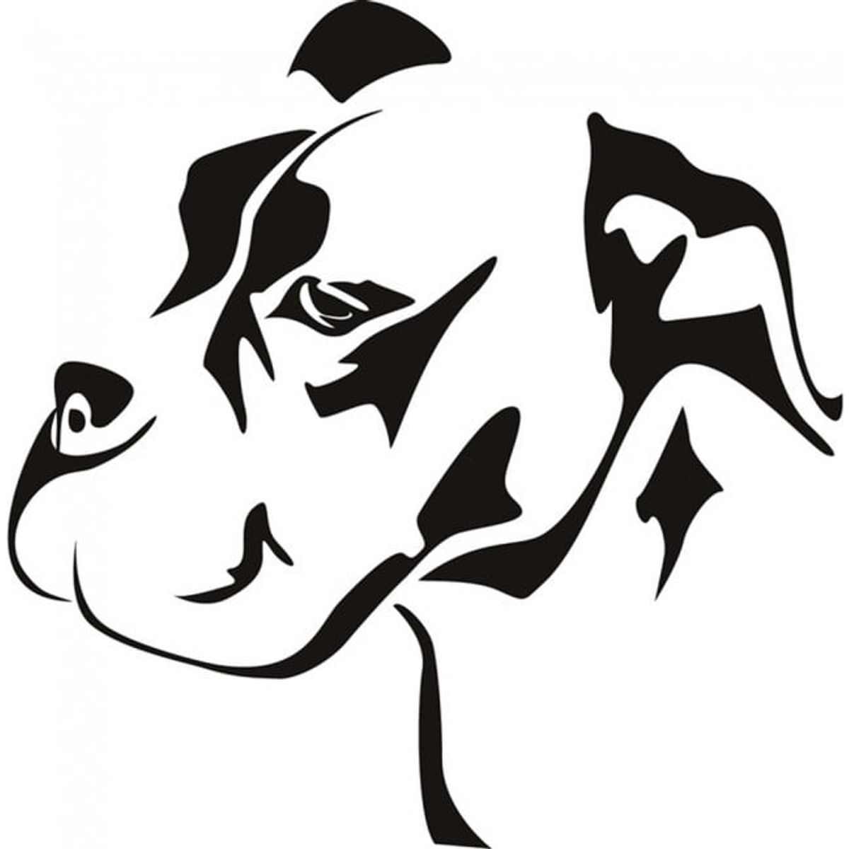 GENERICO - Decomural Bull Mastiff Dog Animals Pets WS-18709