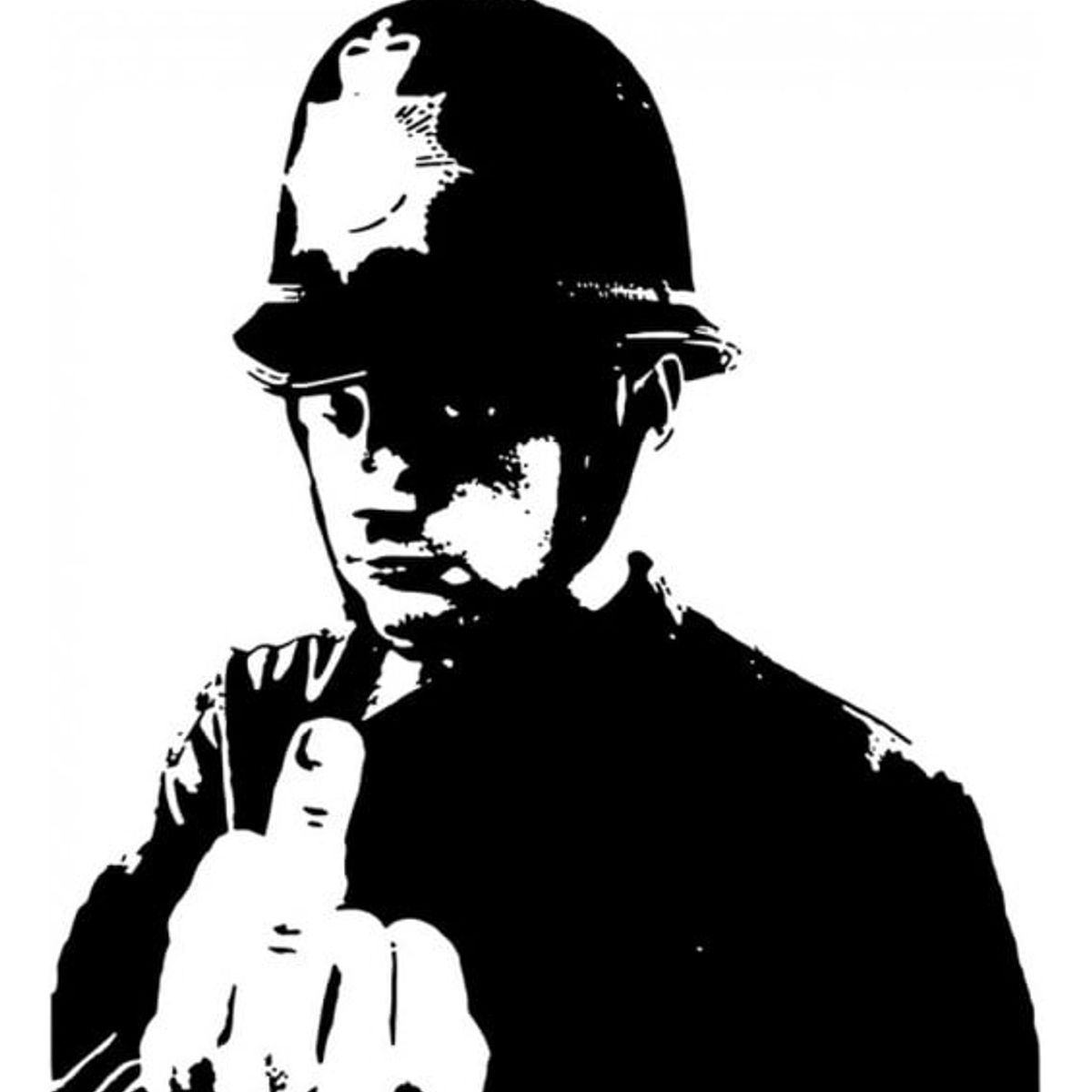 GENERICO - Decomural Policeman Banksy WS-32498