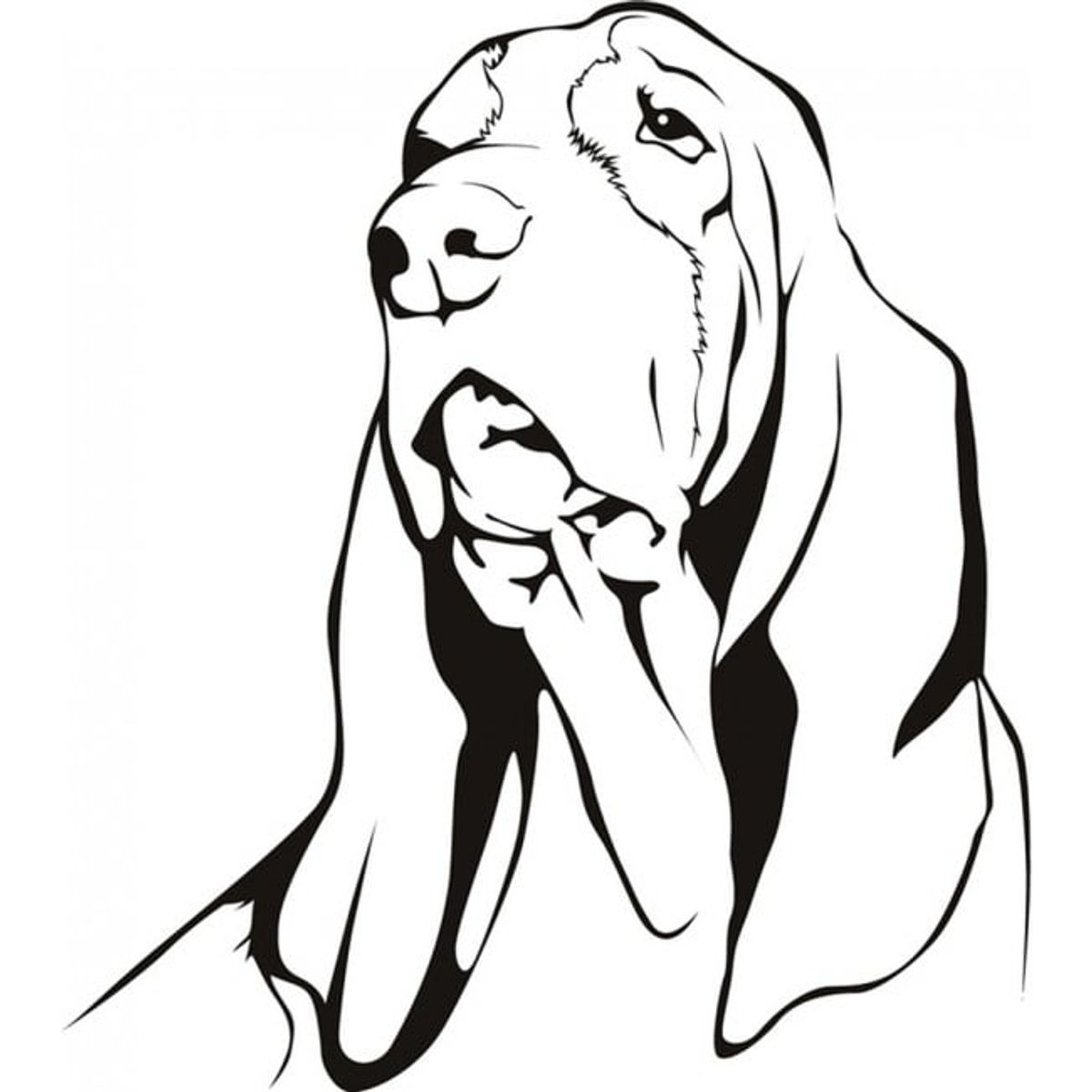 GENERICO - Decomural Basset Hound Dog WS-18704