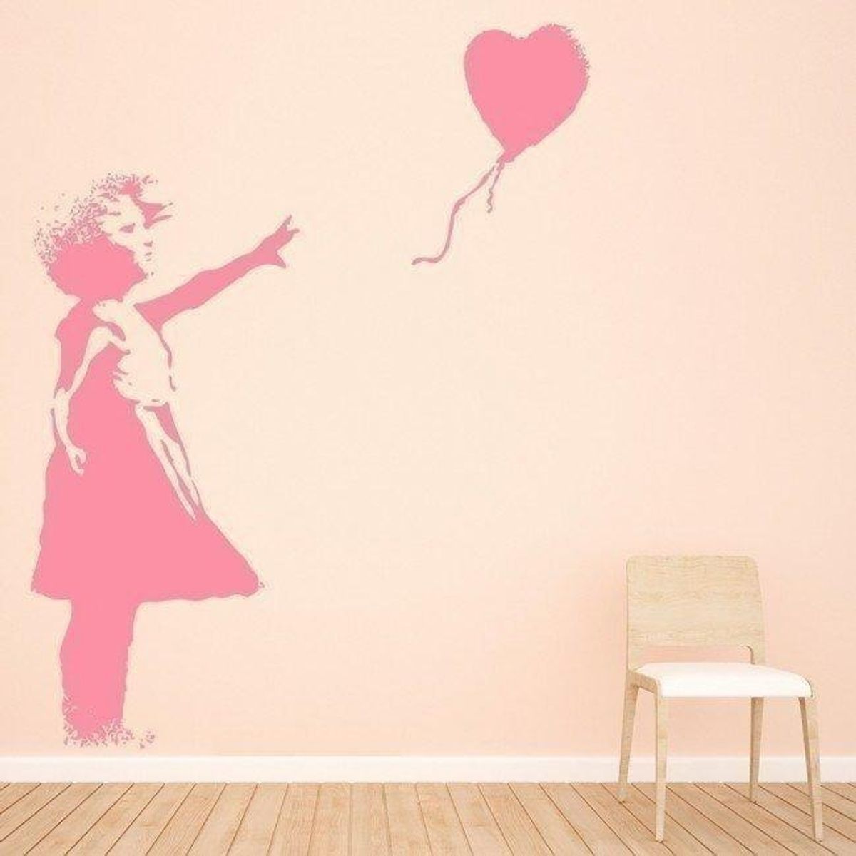 GENERICO - Decomural Balloon Heart Girl Banksy WS-32500