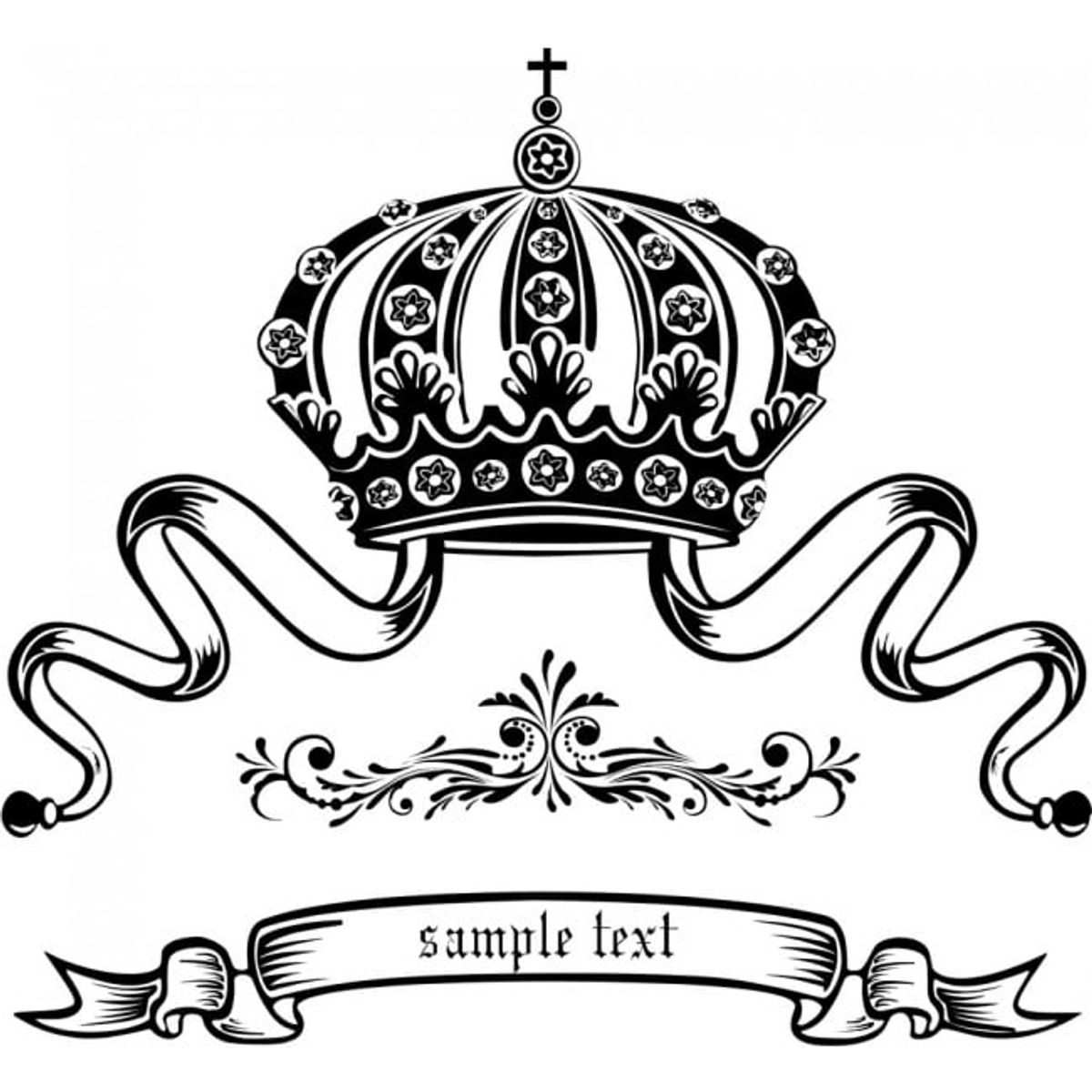 GENERICO - Decomural Personalised Name Princess Crown WS-18716