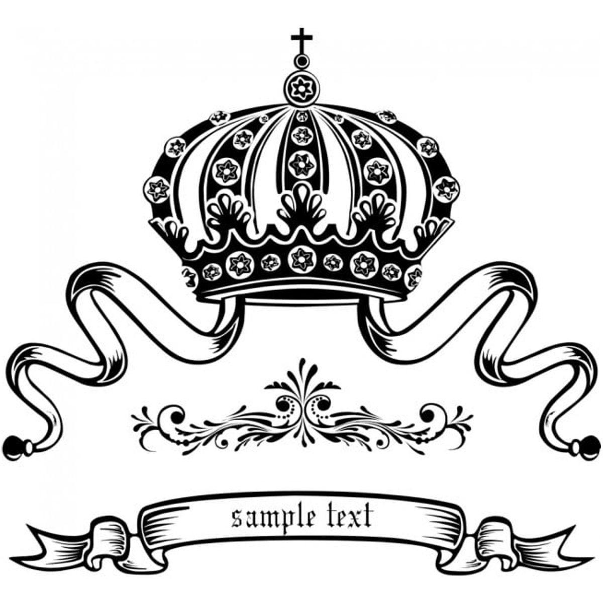 GENERICO - Decomural Personalised Name Princess Crown WS-18716