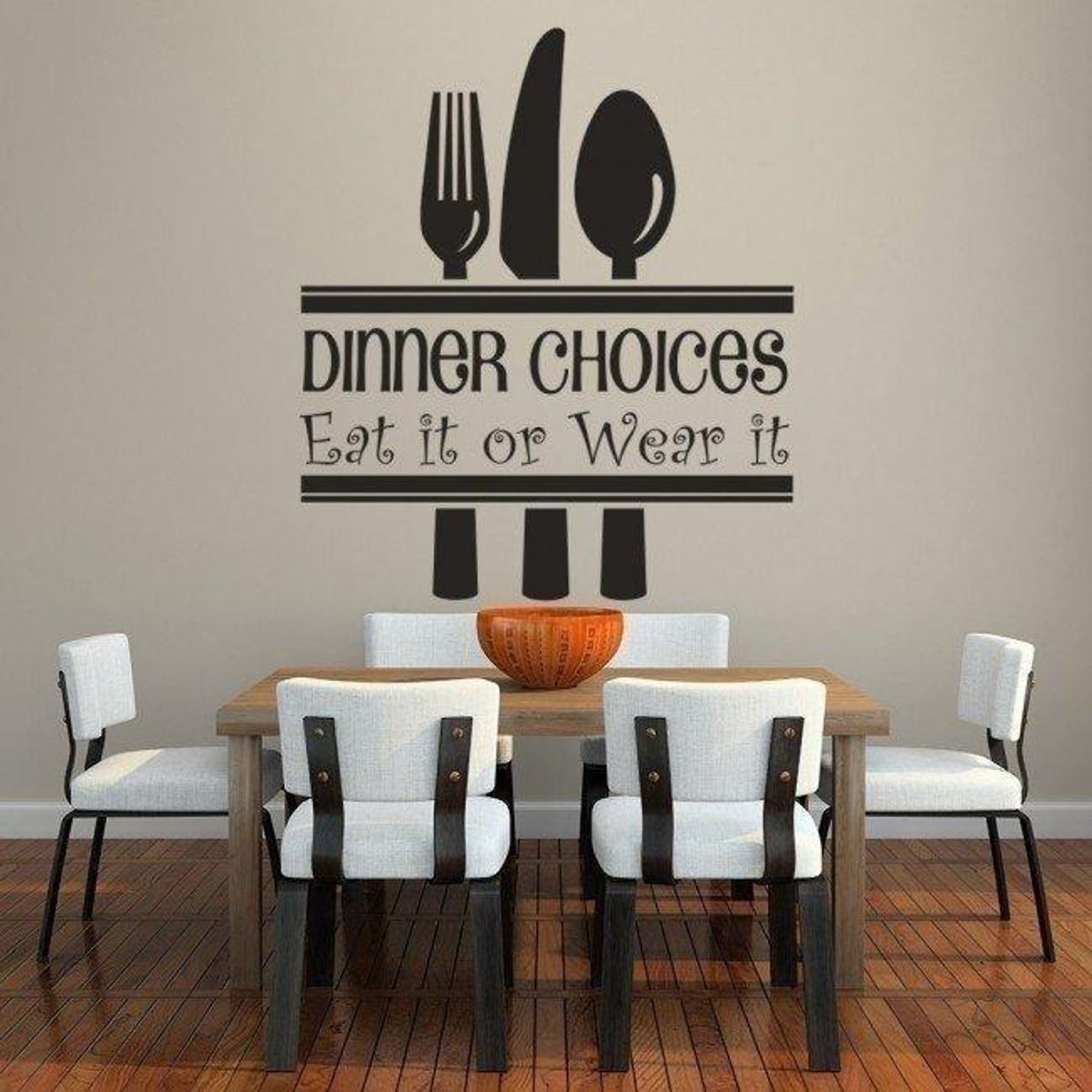 GENERICO - Decomural Dinner Choices Funny Kitchen WS-32512