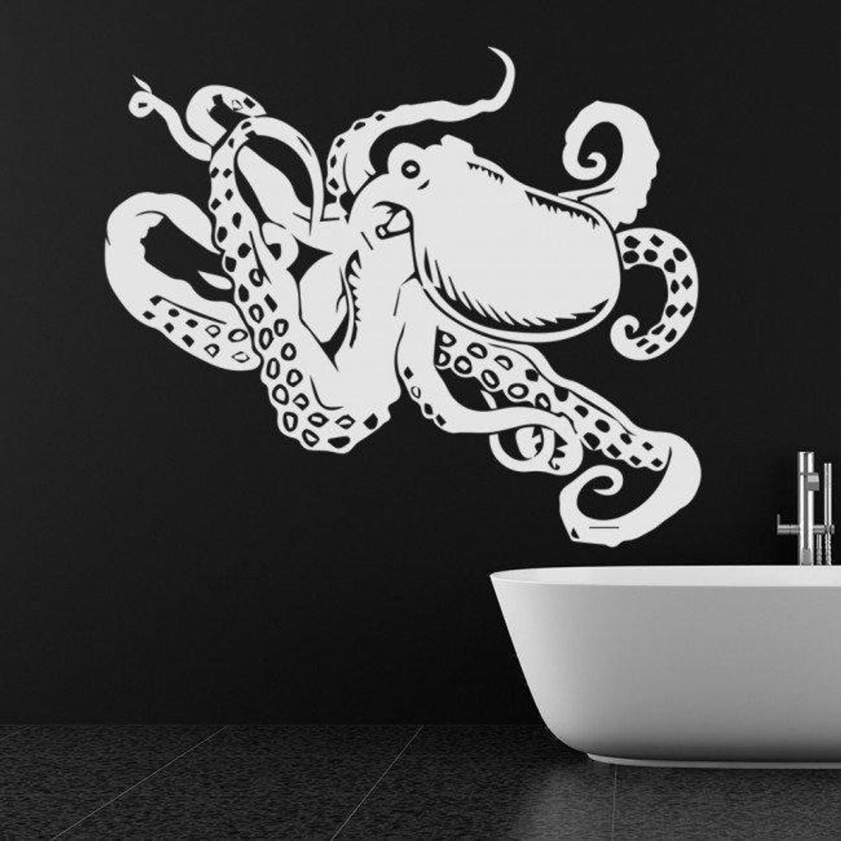 GENERICO - Decomural Octopus Under The Sea WS-32520