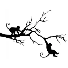 GENERICO - Decomural Monkey Tree WS-32521