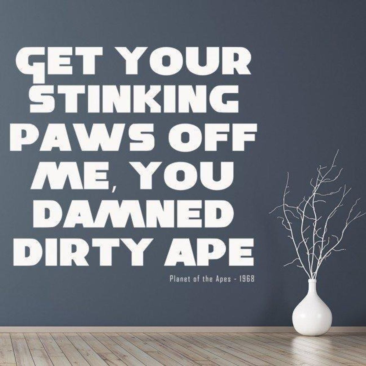 GENERICO - Decomural Damned Dirty Ape Planet Of The Apes WS-34152