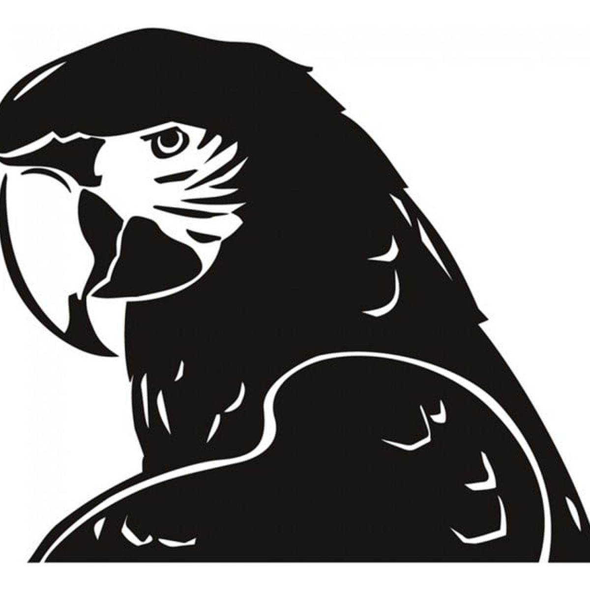 GENERICO - Decomural Macaw Parrot Tropical Bird WS-18722