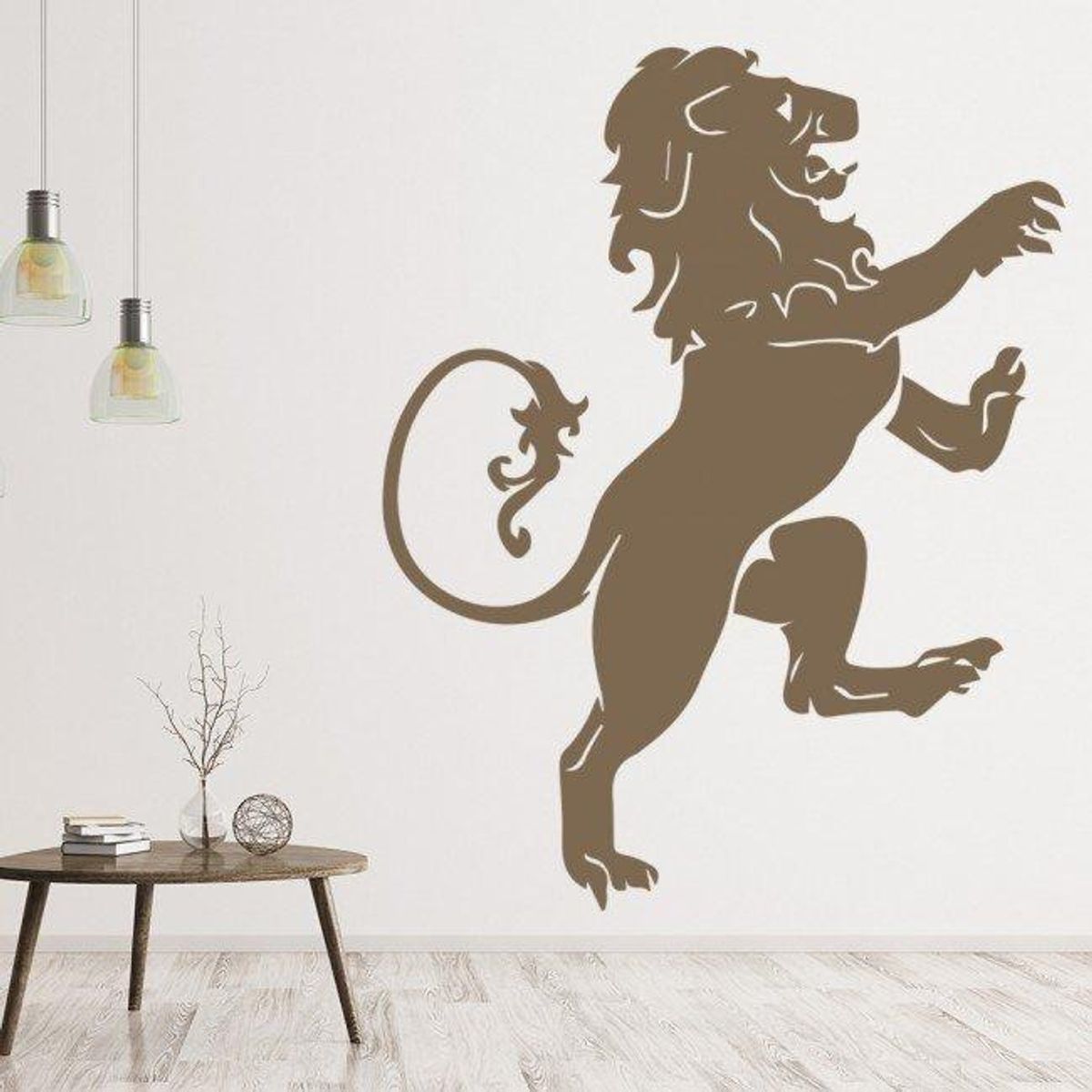 GENERICO - Decomural Lion Heraldry Royal Emblem WS-32536