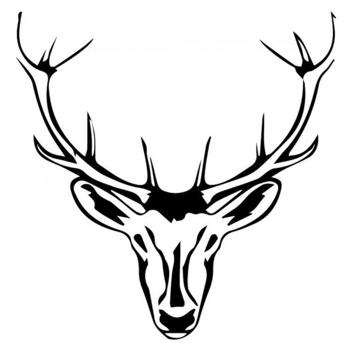 GENERICO - Decomural Stag Head Antlers Woodland Animals WS-32537