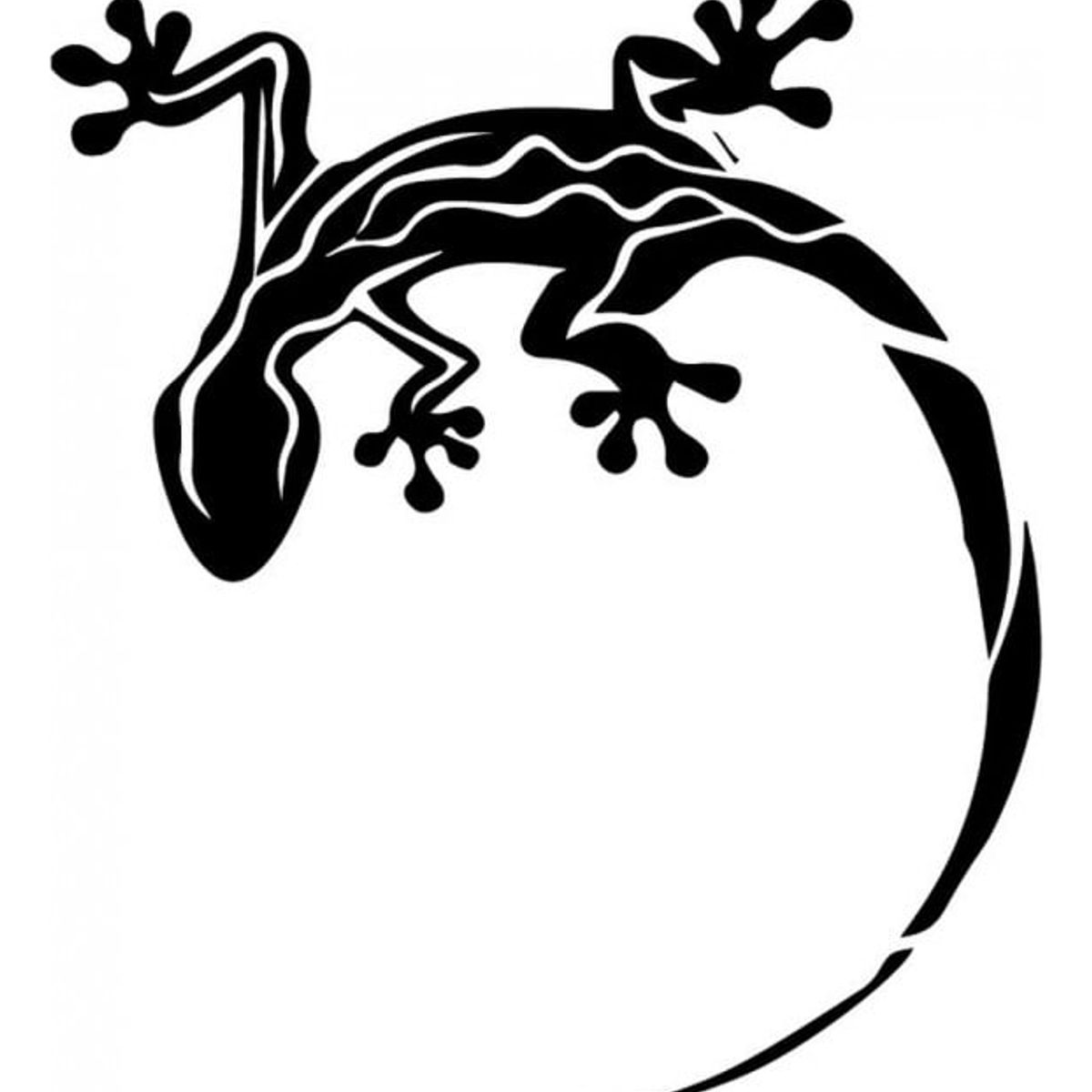 GENERICO - Decomural Gecko Lizard Animals WS-32540