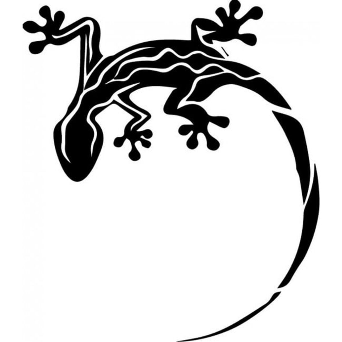 GENERICO - Decomural Gecko Lizard Animals WS-32540