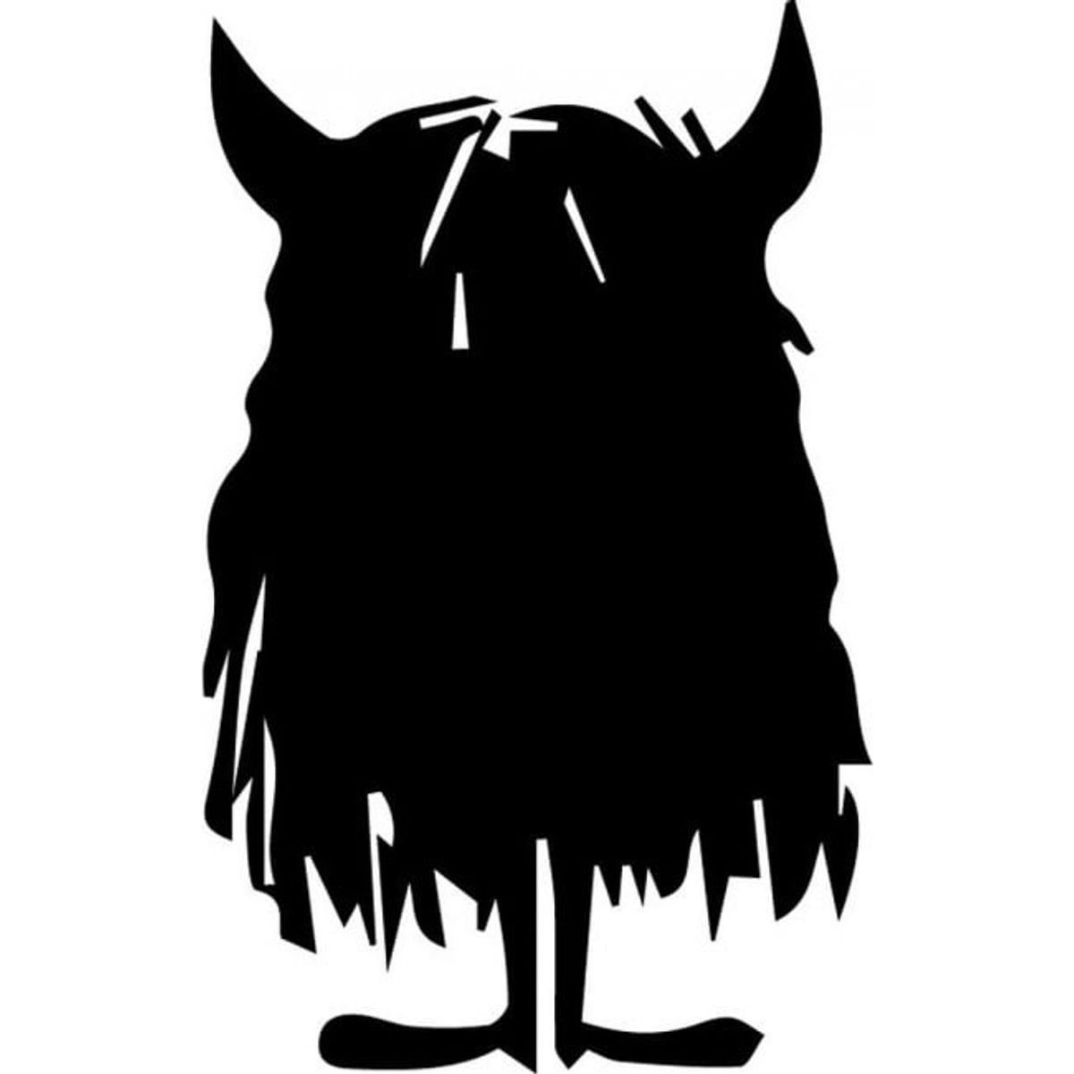 GENERICO - Decomural Hairy Monster Halloween WS-32542