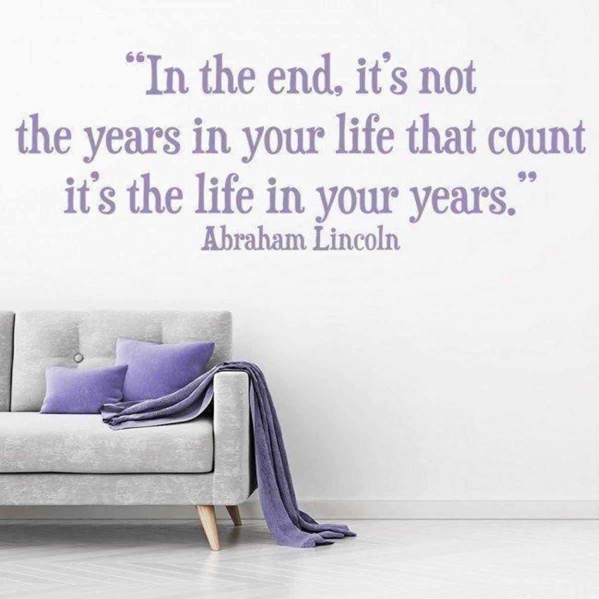 GENERICO - Decomural Life In Your Years Abraham Lincoln WS-44071