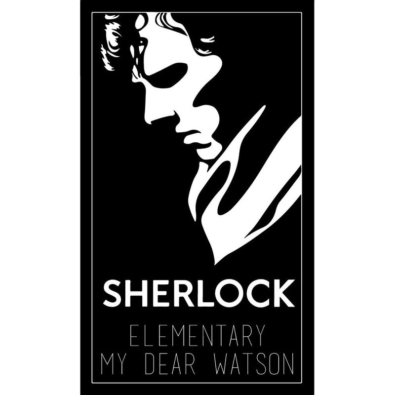 GENERICO - Decomural My Dear Watson Sherlock Holmes WS-34153