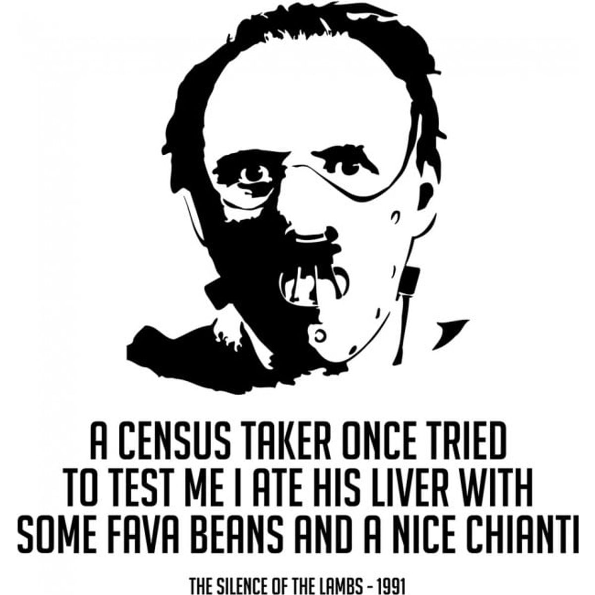 GENERICO - Decomural Silence Of The Lambs Movie WS-34154