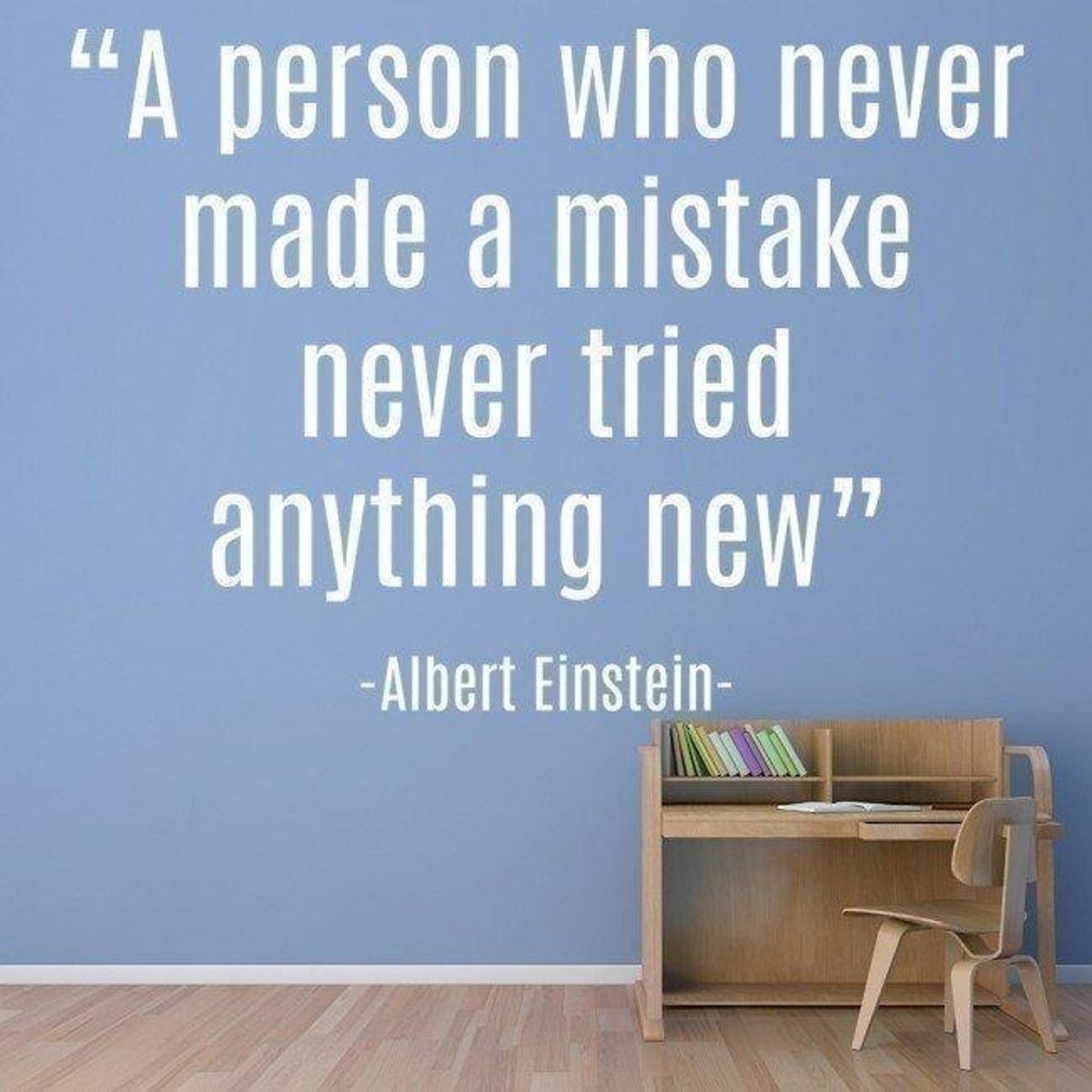 GENERICO - Decomural Never Made A Mistake Einstein WS-44078