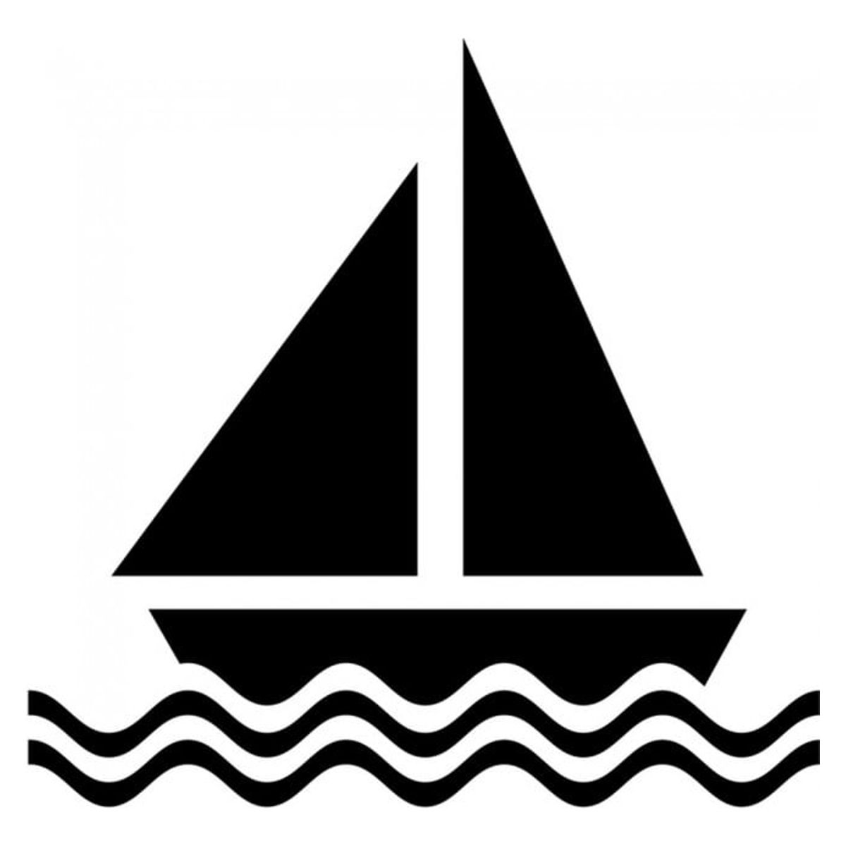 GENERICO - Decomural Sail Boat Ship Ocean Transport WS-18744