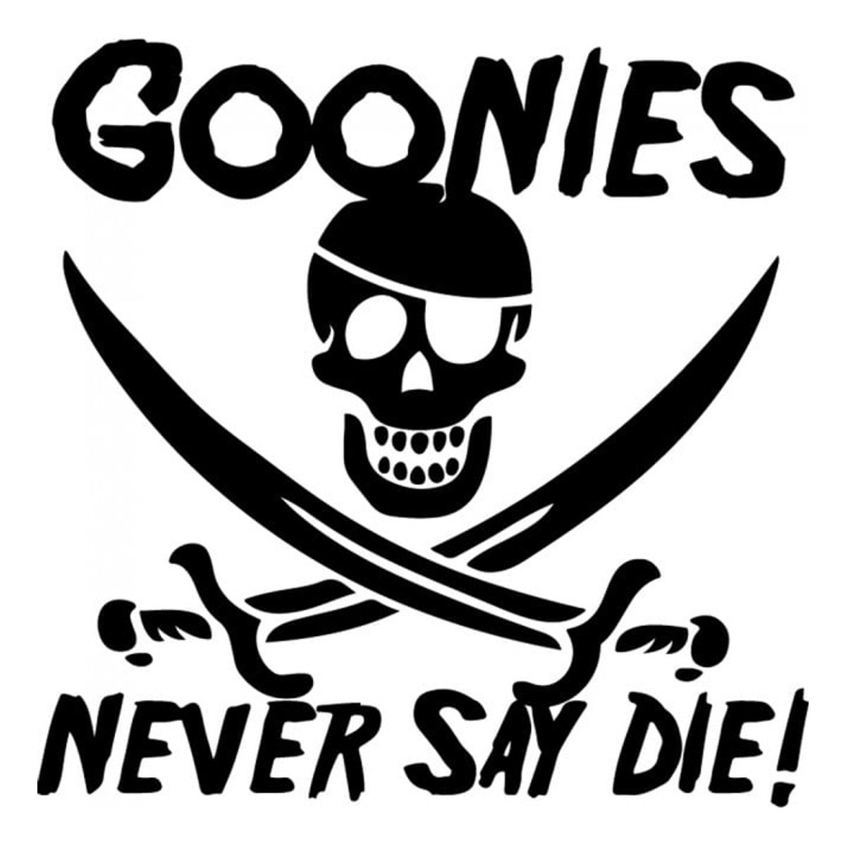 GENERICO - Decomural Never Say Die Goonies Movie WS-34162