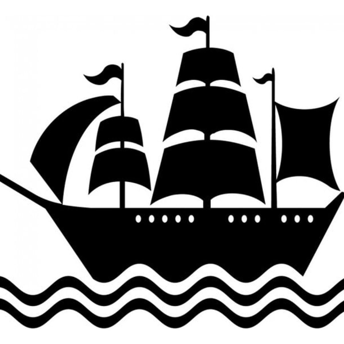 GENERICO - Decomural Pirate Ship Boats Ocean WS-18745