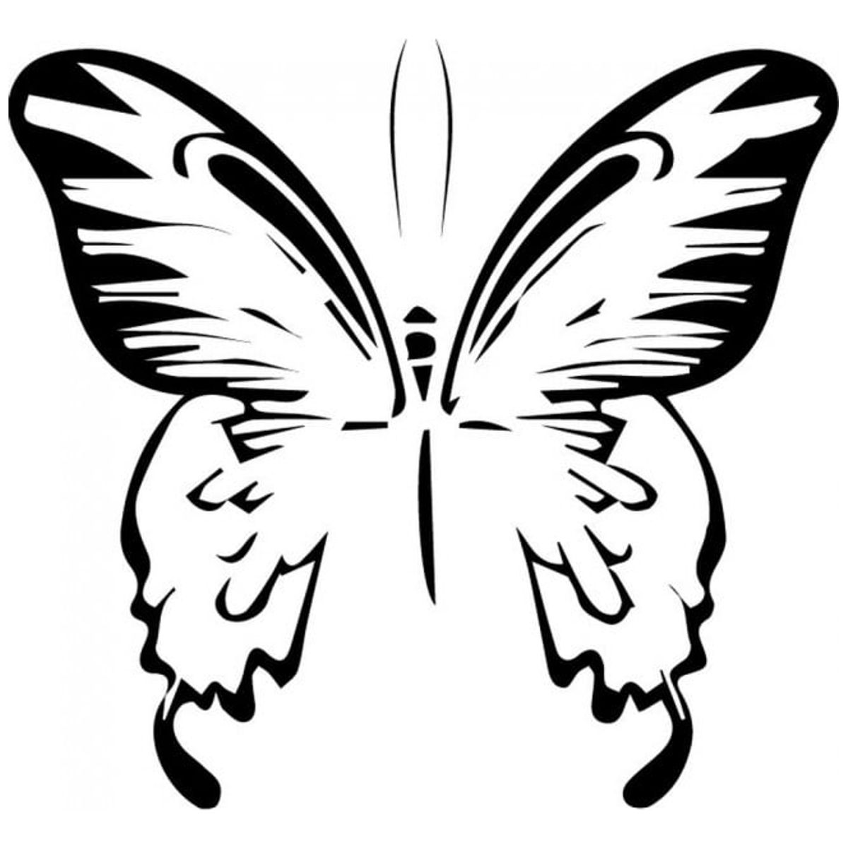 GENERICO - Decomural Sketch Butterfly Butterflies WS-32557