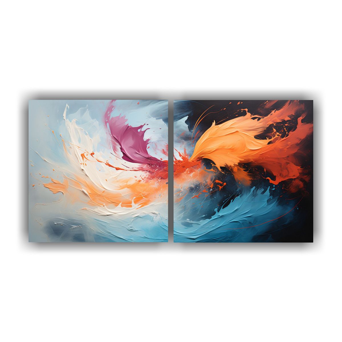 GENERICO - Pinturas Abstractas De Abstracción Moderna Para 140x70 Cm