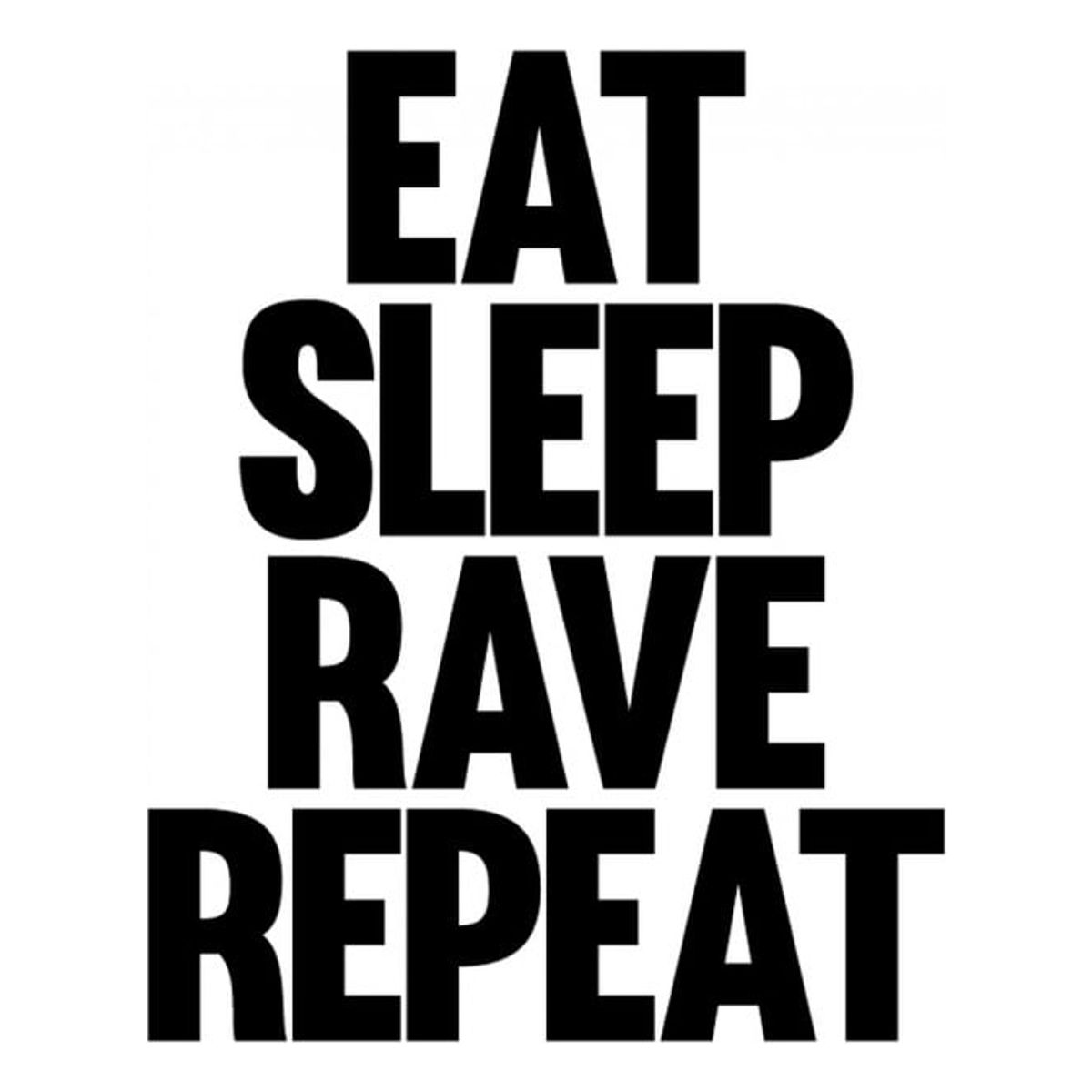 GENERICO - Decomural Eat Sleep Rave Repeat Fat Boy Slim WS-34171