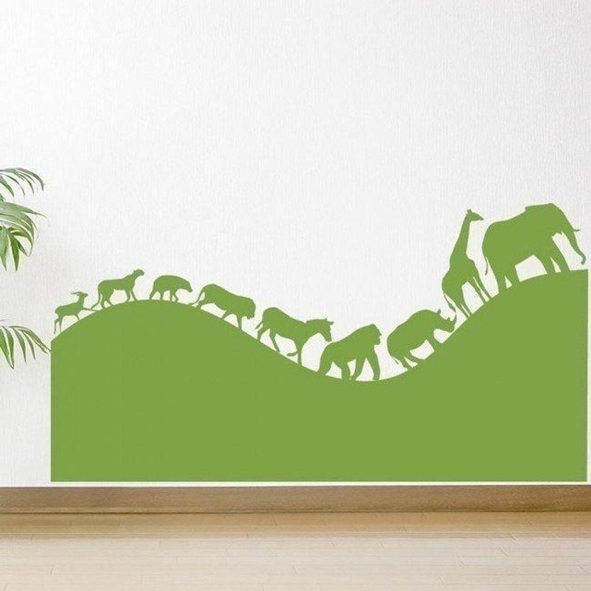 GENERICO - Decomural Safari Animals Elephant WS-18794