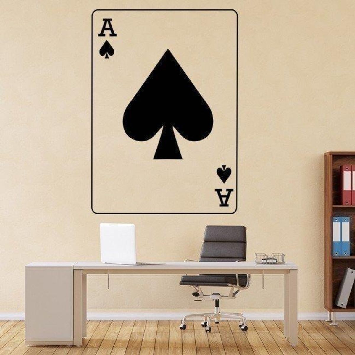 GENERICO - Decomural Ace Of Spades Card Games WS-18816