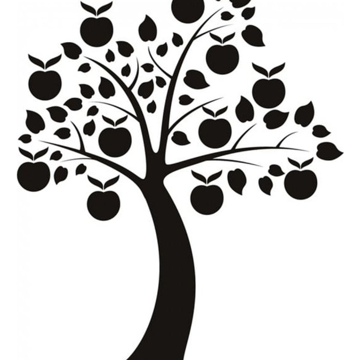 GENERICO - Decomural Apple Tree Flowers Trees WS-18819