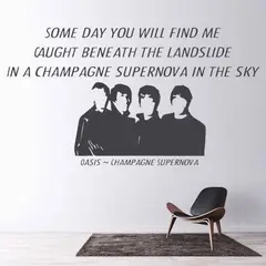 GENERICO - Decomural Champagne Supernova Oasis Music WS-34180