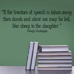 GENERICO - Decomural Freedom Of Speech George Washington WS-44083