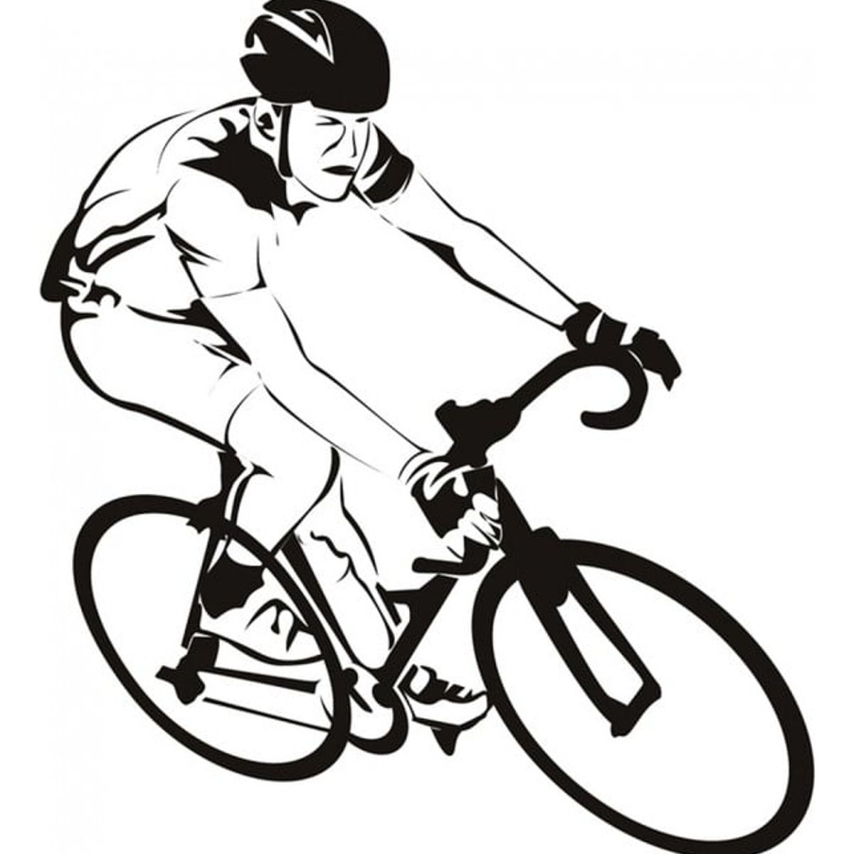 GENERICO - Decomural Bike Racer Cyclist Cycling Sports WS-18836