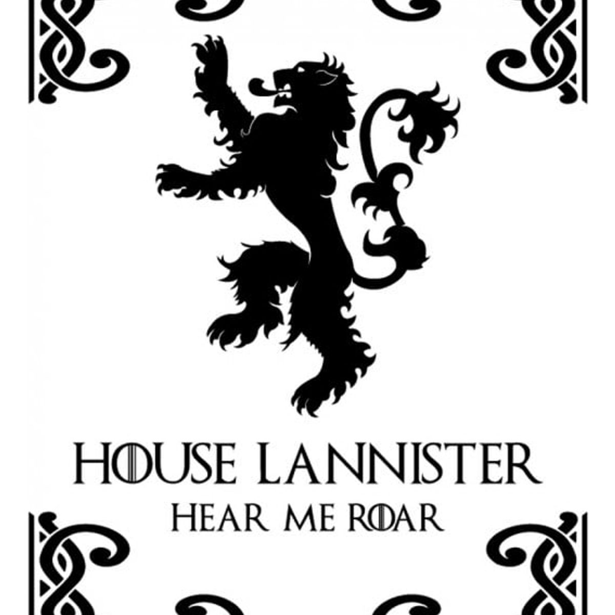 GENERICO - Decomural House Lannister Game Of Thrones WS-34186