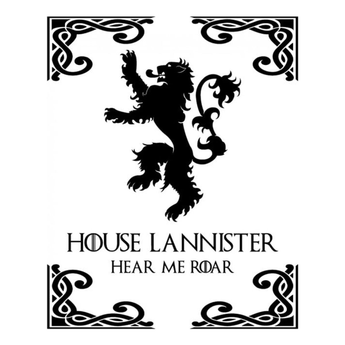 GENERICO - Decomural House Lannister Game Of Thrones WS-34186