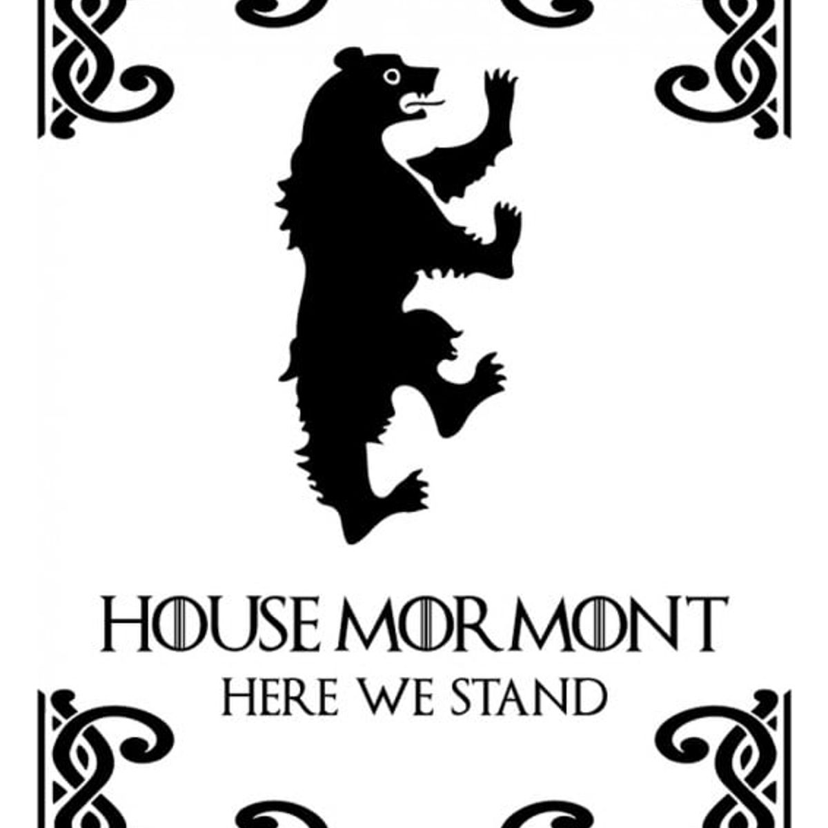 GENERICO - Decomural House Mormont Game Of Thrones WS-34188