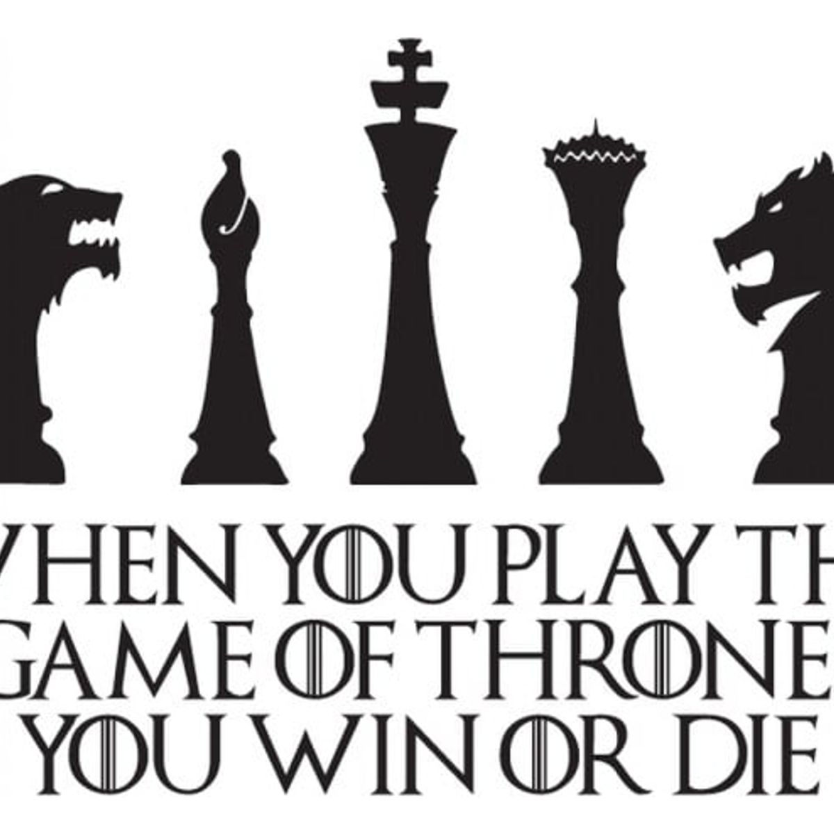 GENERICO - Decomural Win Or Die Game Of Thrones WS-34198