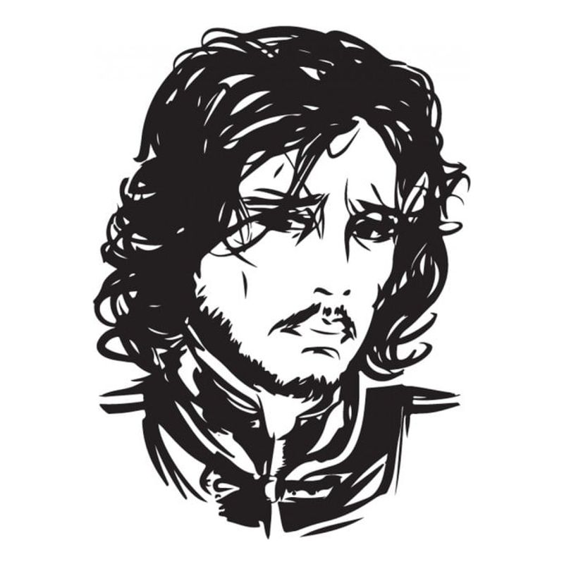 GENERICO - Decomural Jon Snow Game Of Thrones WS-34200