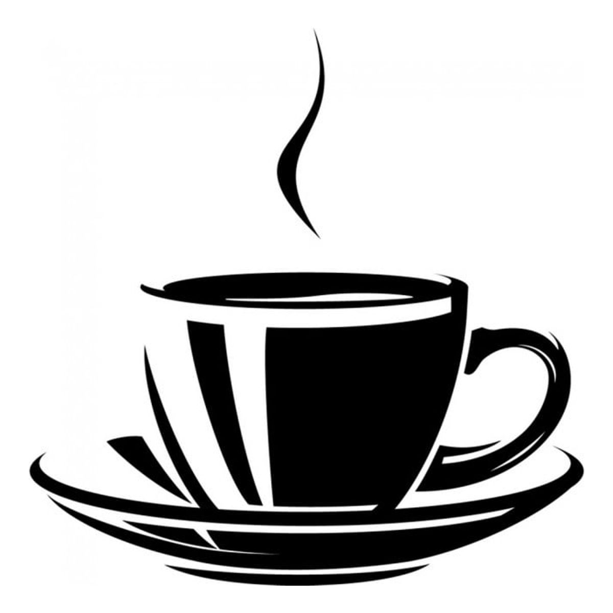 GENERICO - Decomural Cup Of Tea Coffee Food Drink WS-18866