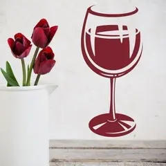 GENERICO - Decomural Wine Glass Food Drink WS-18873