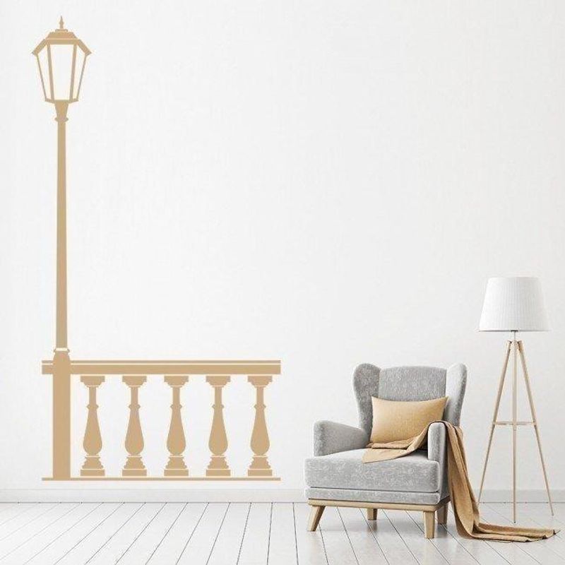 GENERICO - Decomural Lamp Post Kitchen WS-18884
