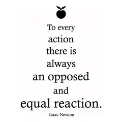 GENERICO - Decomural Equal Reaction Isaac Newton WS-44093