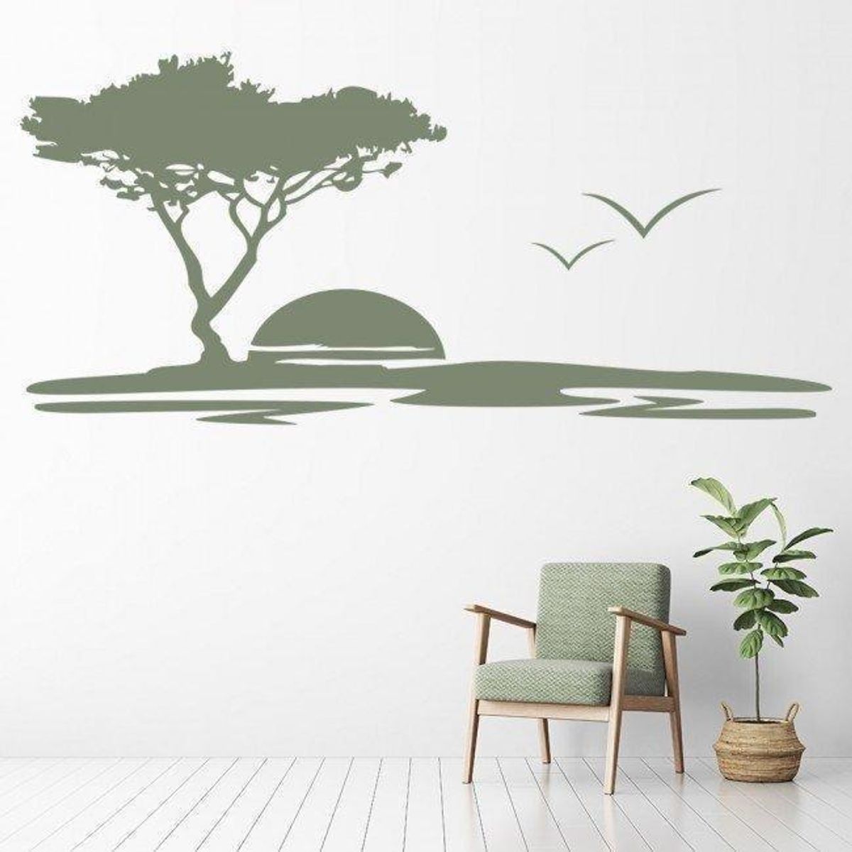 GENERICO - Decomural Safari Sunset Africa WS-18894