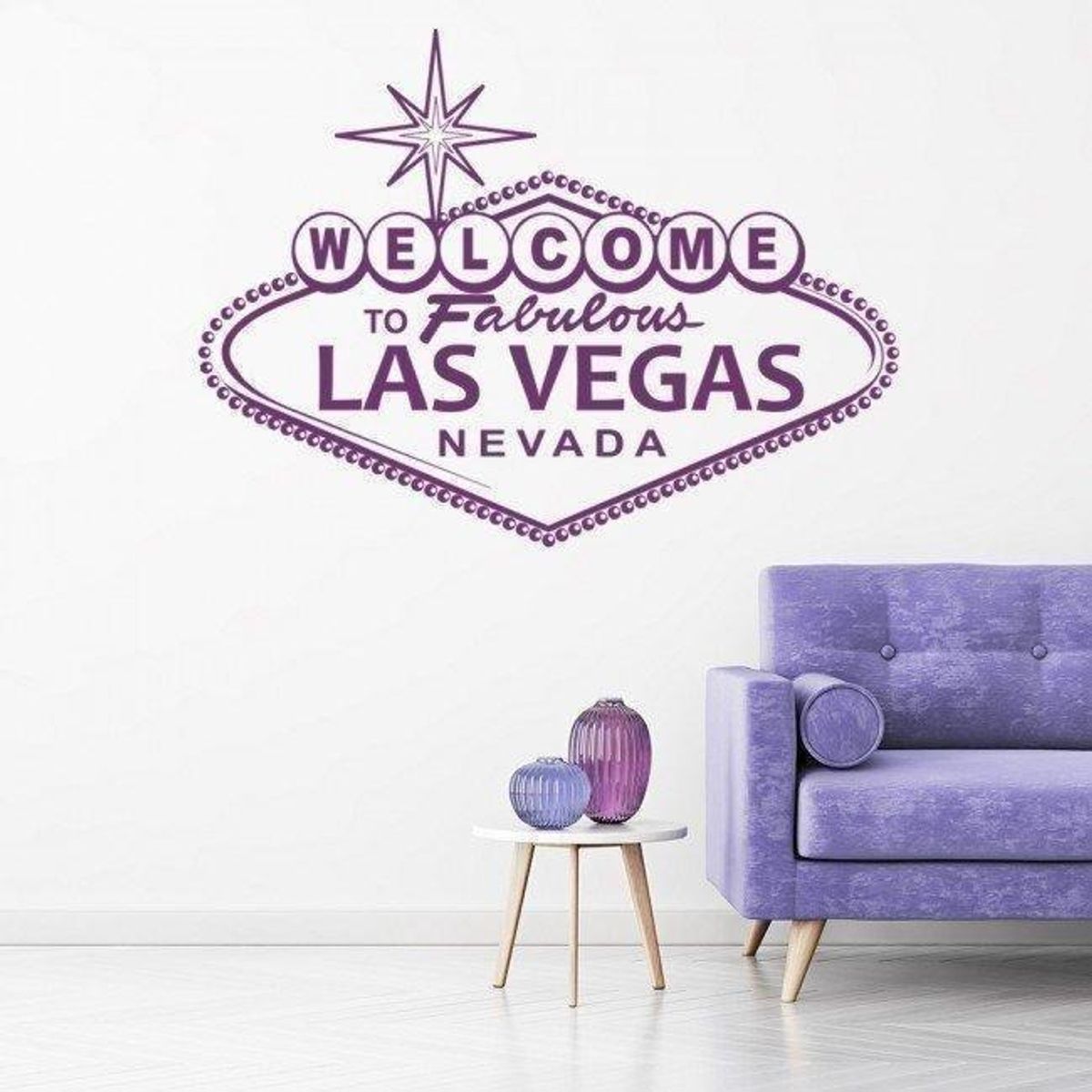 GENERICO - Decomural Las Vegas Welcome Sign WS-18896