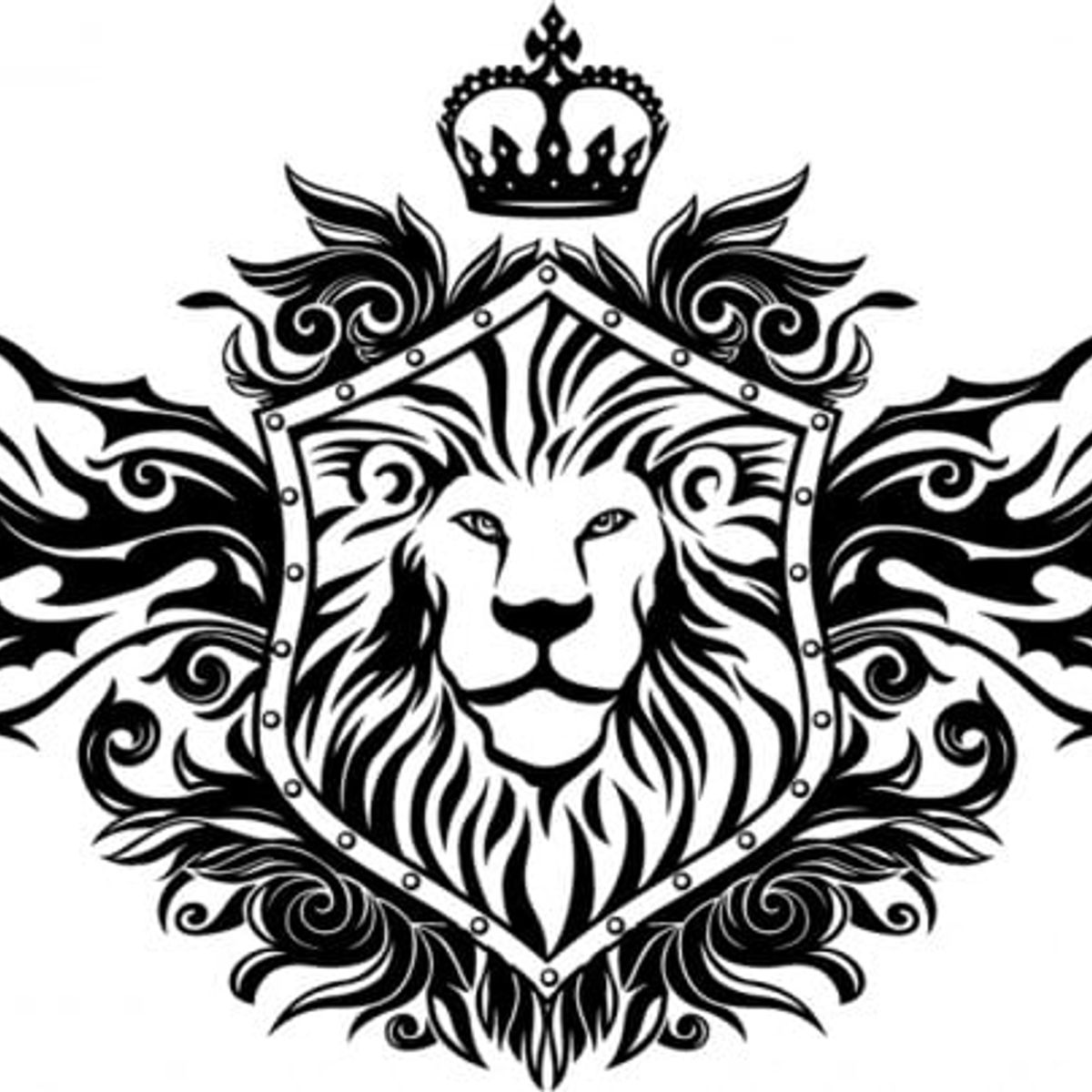 GENERICO - Decomural Lion Shield African Animals WS-18906