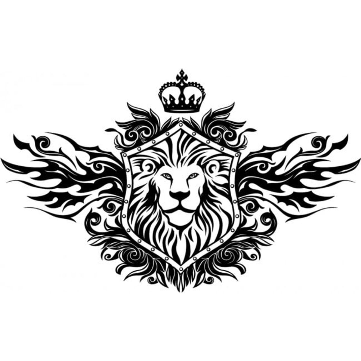 GENERICO - Decomural Lion Shield African Animals WS-18906